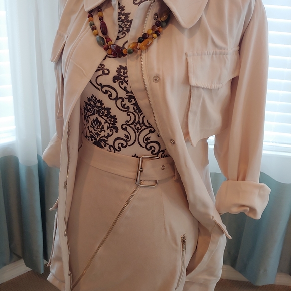 CREAM Skirt Size 12 New - Picture 5 of 7